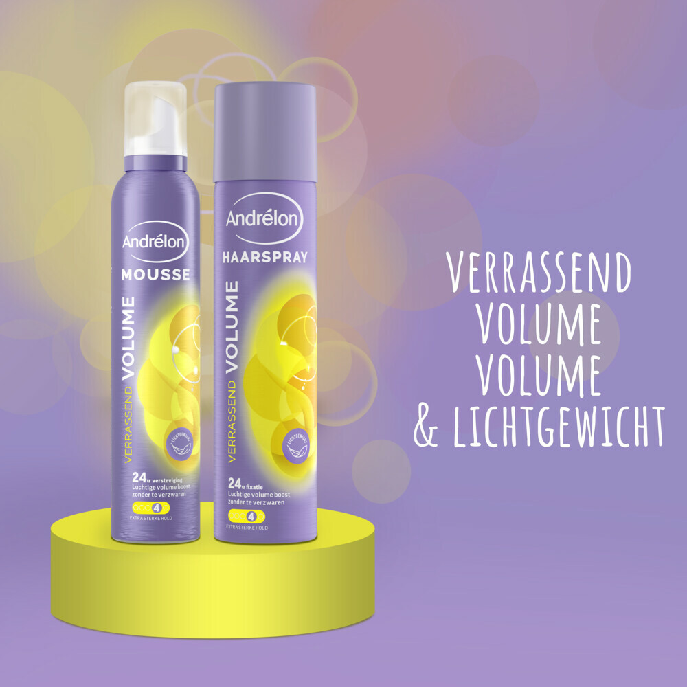 6x Andrelon Mousse Verrassend Volume200 ml
