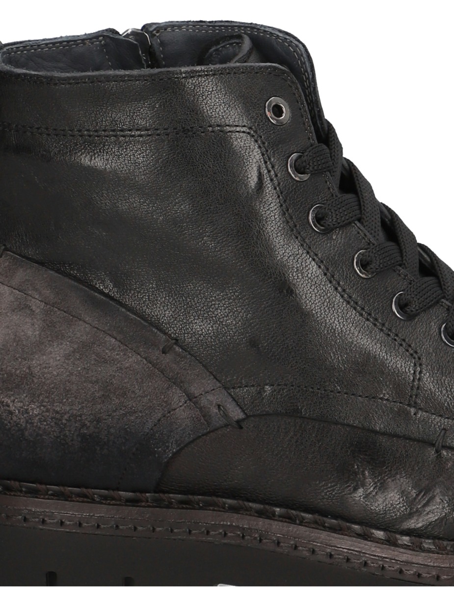 Glattleder Boot