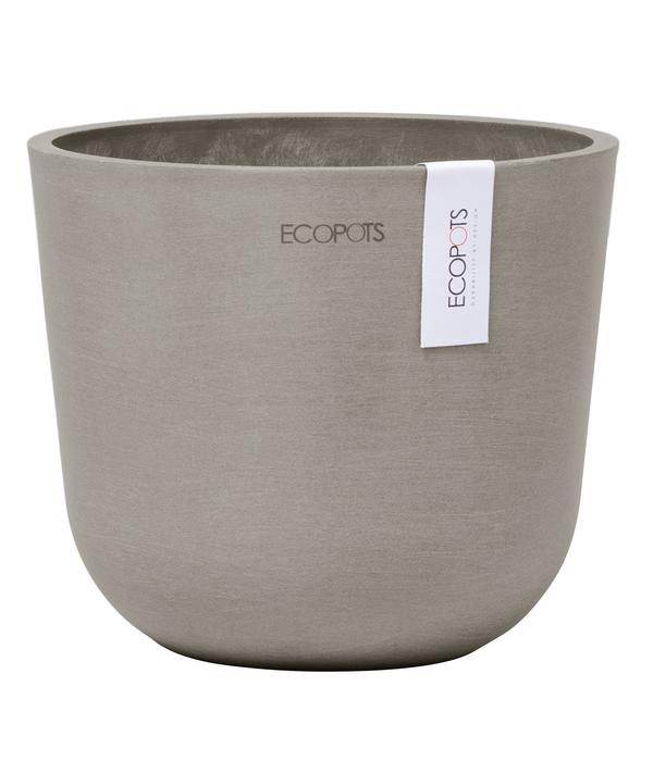 Ecopots Kunststoff-Topf Oslo Mini, rund