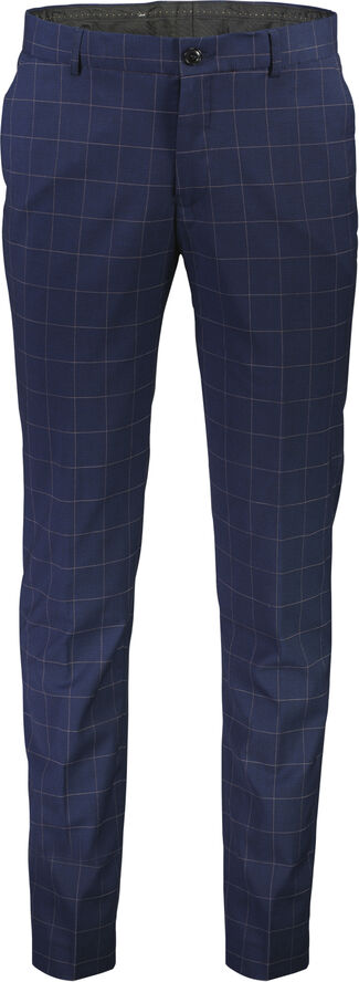 Junk de Luxe Checked stretch club pants Blå