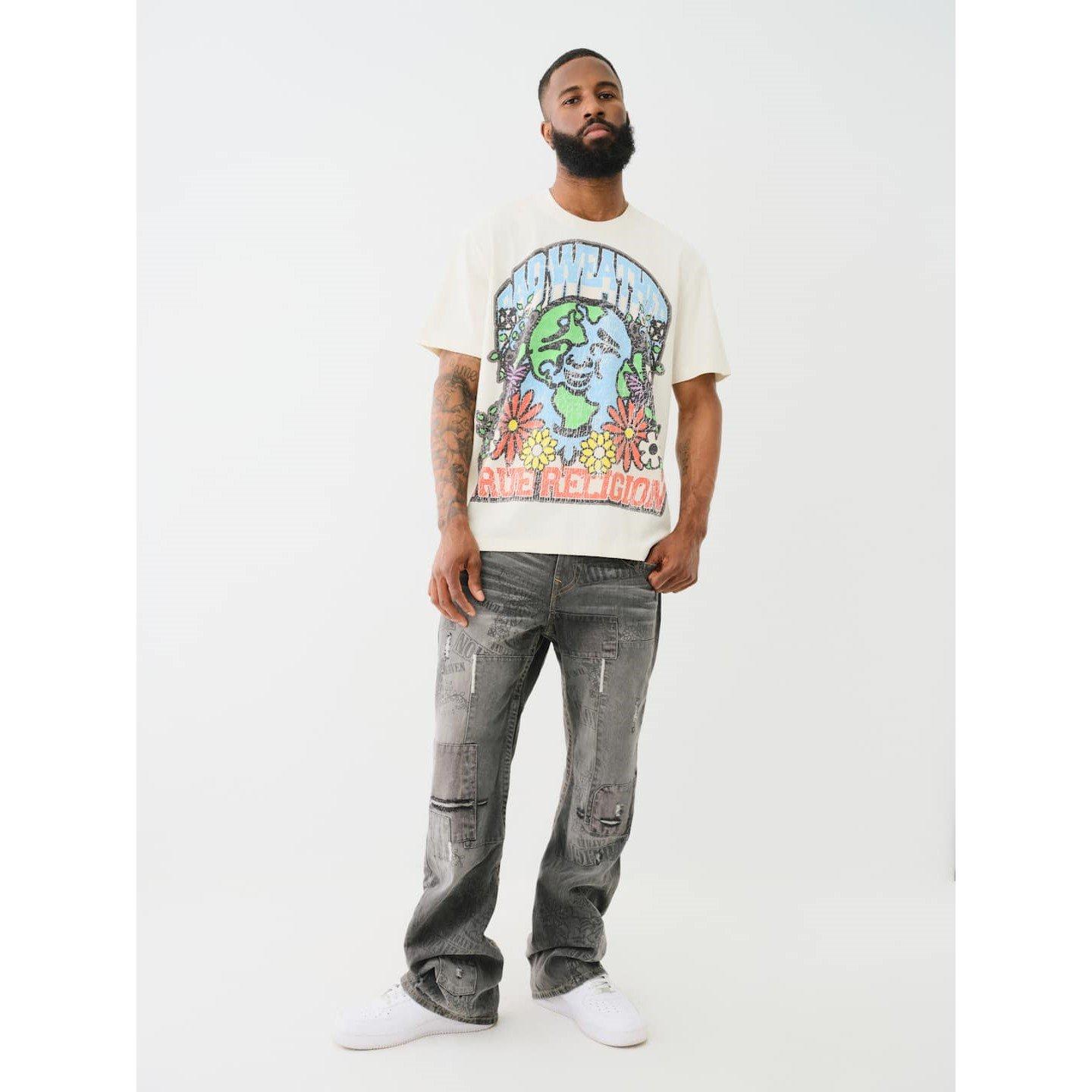 True Religion TR Relaxed Buddha T Shirt Mens