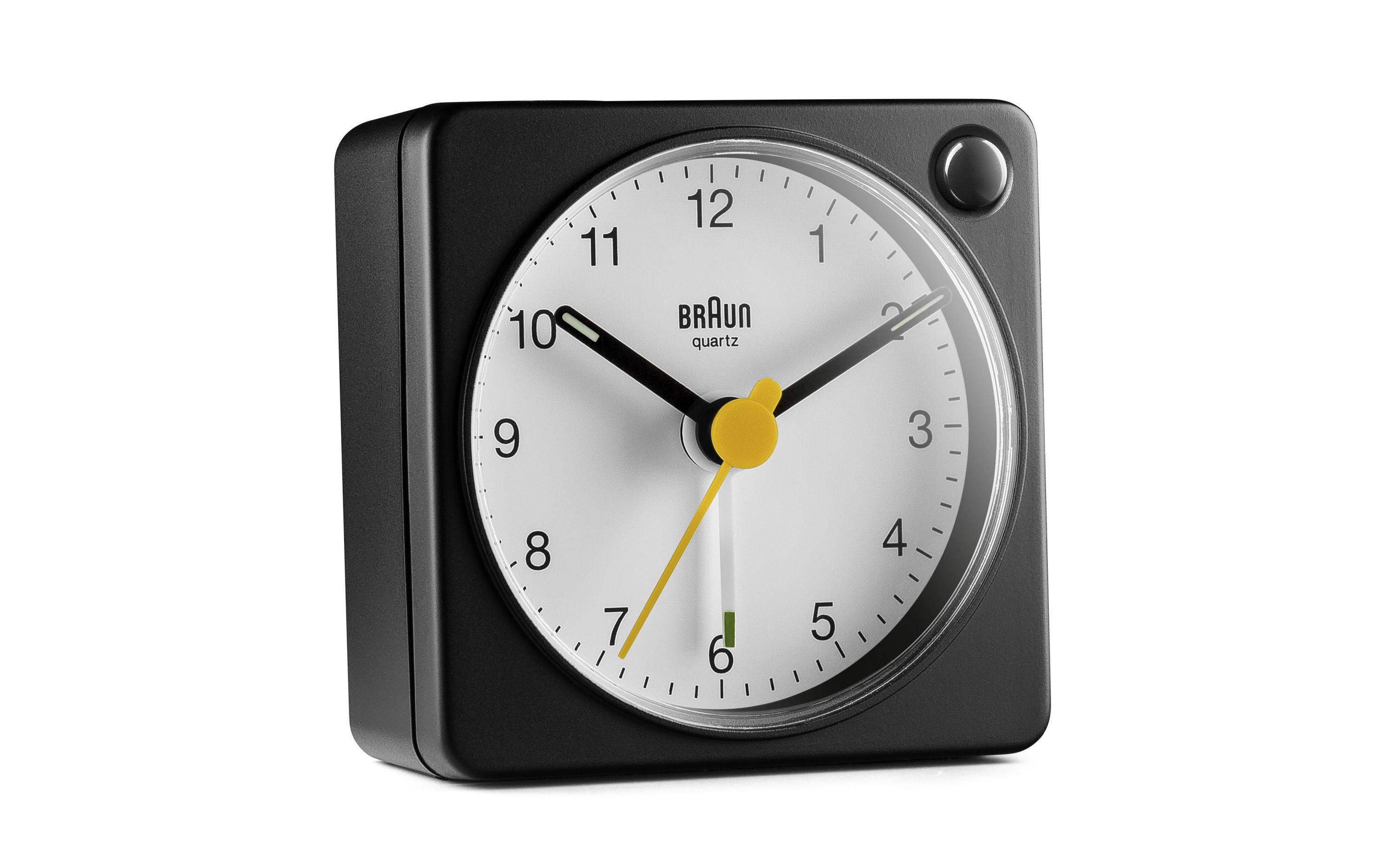 Klassischer Wecker BC02X Weiss/SchwarzWecker