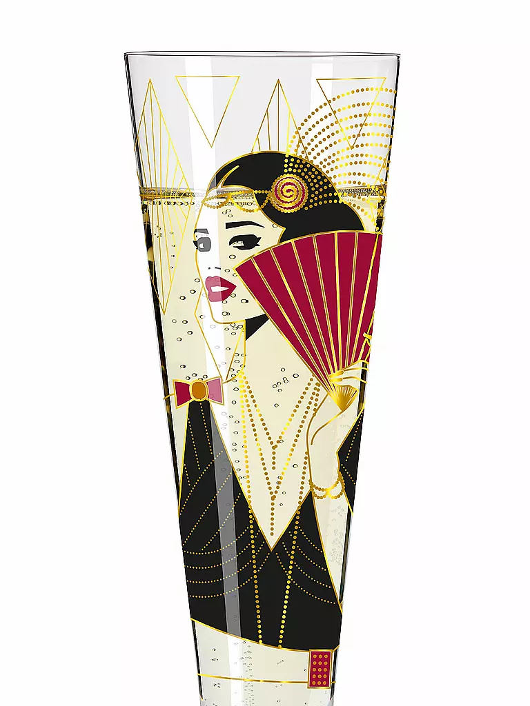 RITZENHOFF Champagnerglas Goldnacht 2022 #28 Samy Halim gold