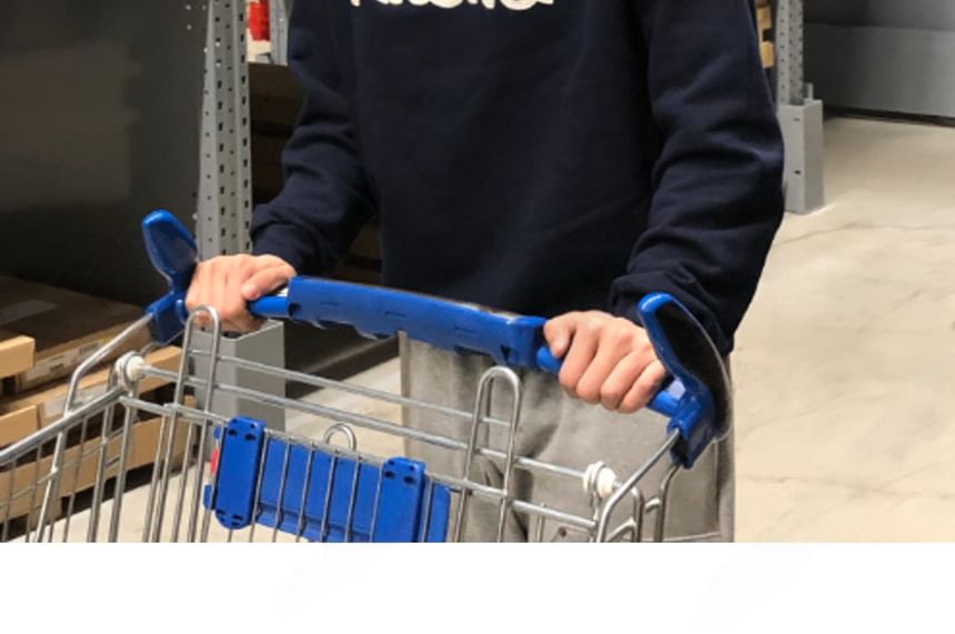 SeoulPop - Sweatshirt met losse pasvorm en letters