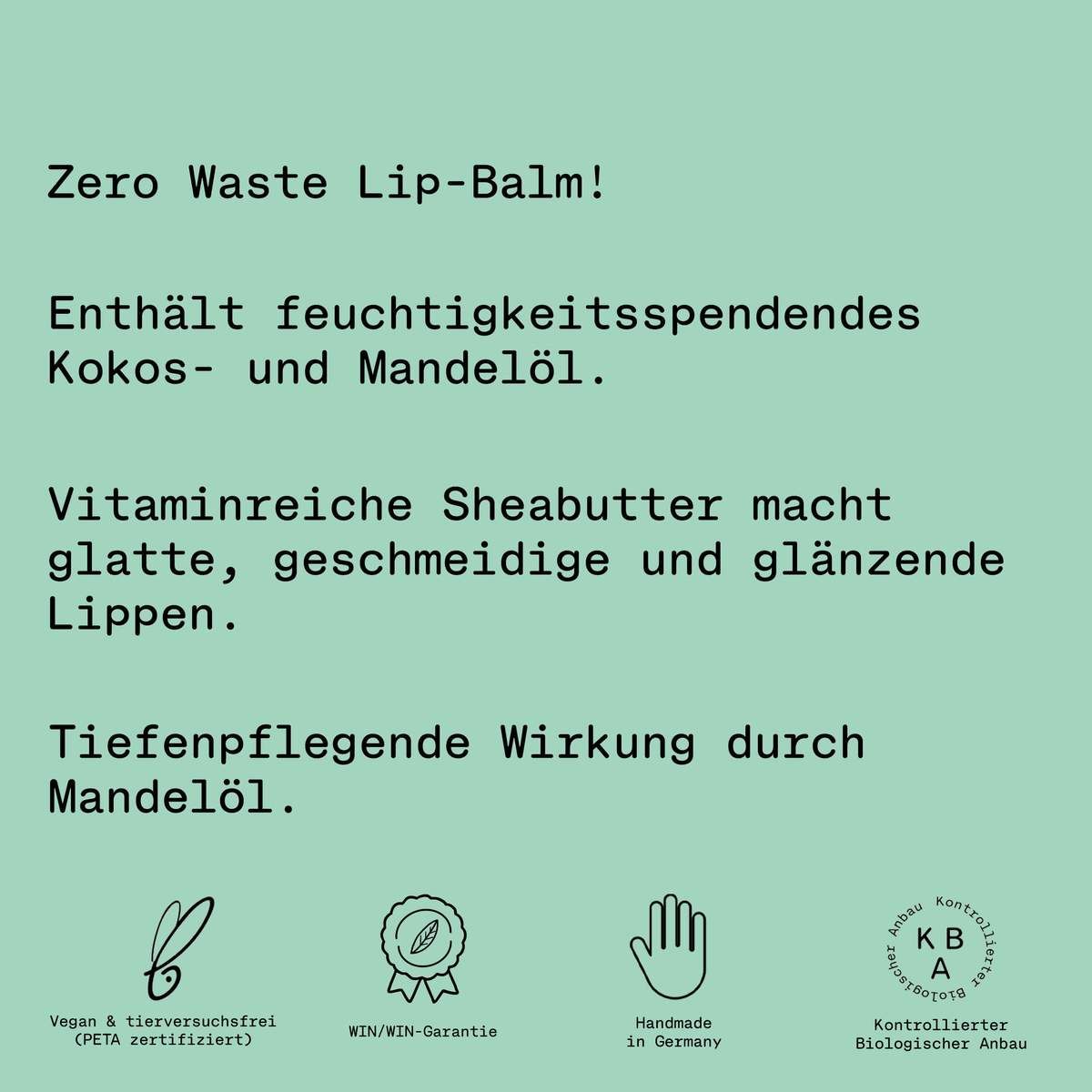 PlantBase Lippenpflege im Tiegel Limette