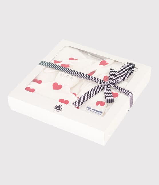 Coffret cadeau naissance cœur