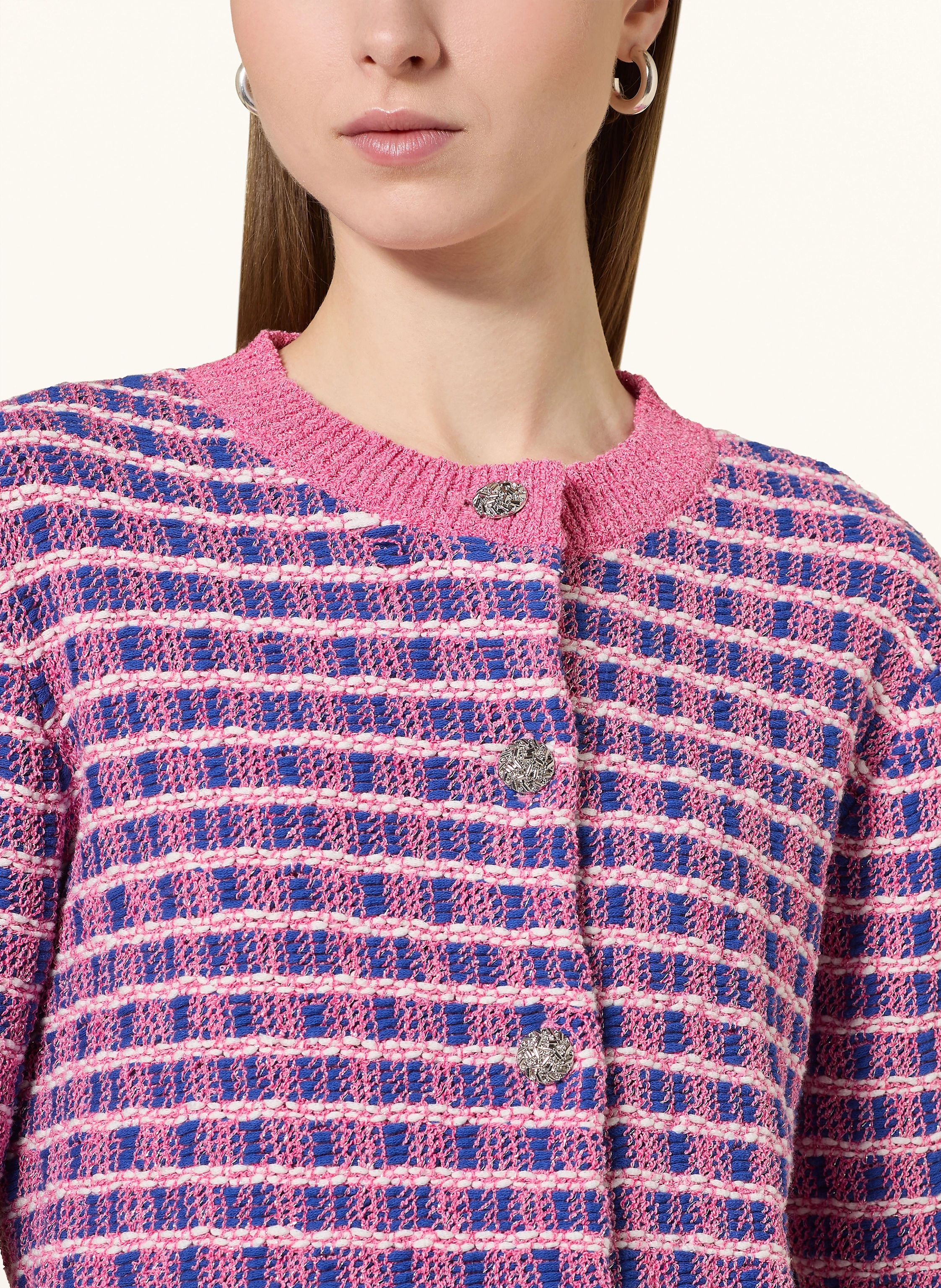 darling harbour Strickjacke mit Glitzergarn