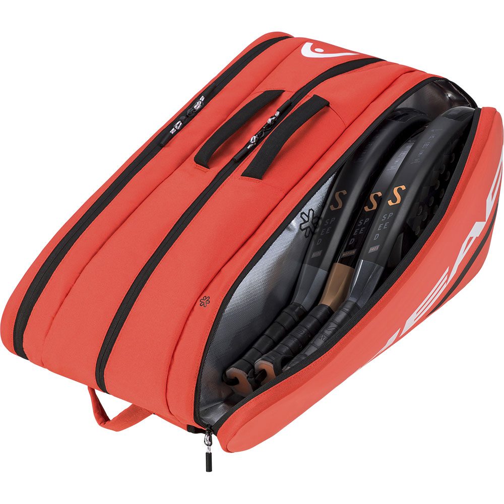 Head Tour Padel Bag L Padeltasche fluo orange