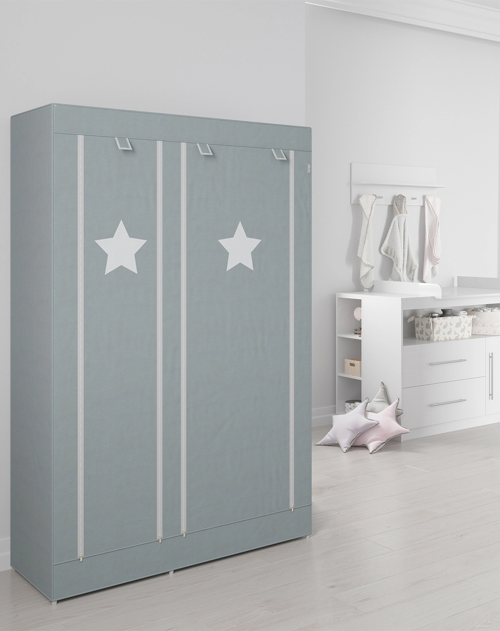 Kleiderschrank LITTLE STARS (Größe: XL)