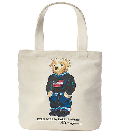 Polo Ralph Lauren Shopper - Weiß m. Kuscheltier