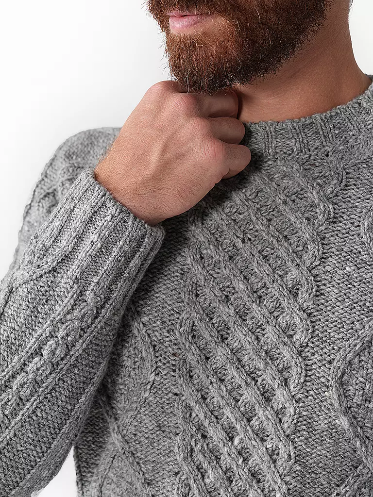 ELEVENTY Pullover grau