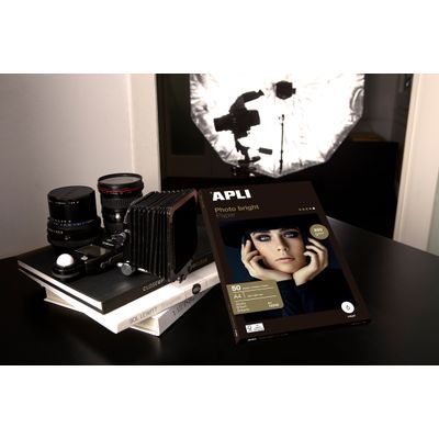 Apli Paper - Papier photo brillant - A4 - 200 g/m² - 50 feuilles