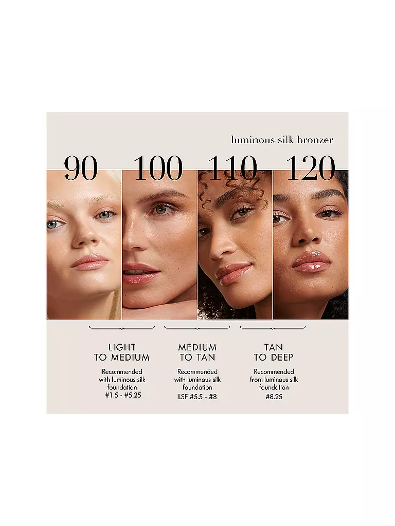 GIORGIO ARMANI COSMETICS Luminous Silk Glow Bronzer (120 Sunbathed Dune) braun