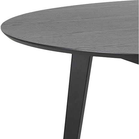 Roxby rundt spisebord - sort