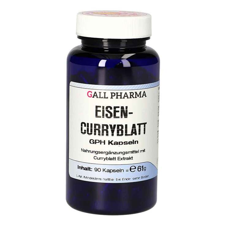 Eisen-Curryblatt GPH Kapseln, 90 St