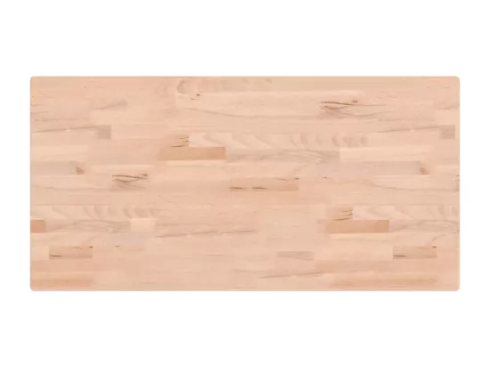 Étagère de vasque murale acier et bois massif de hêtre