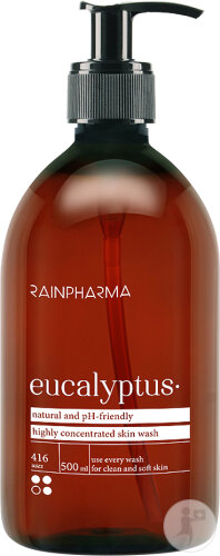 RainPharma Skin Wash Eucalyptus Concentré Pour 1 An Flacon Pompe 500ml