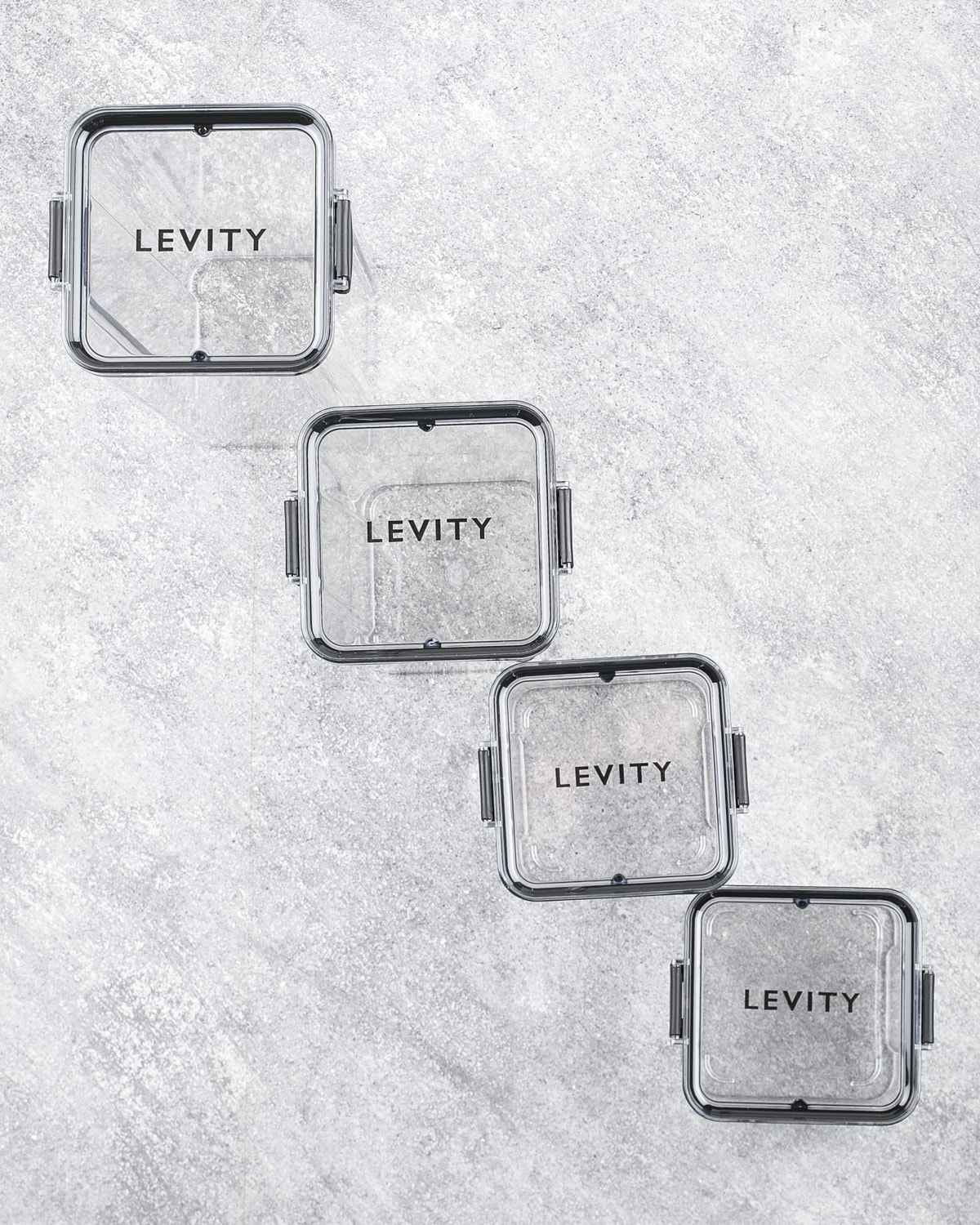LEVITY Container - FIREPAKNING (1800ml, 1300ml, 700ml &amp; 460ml)