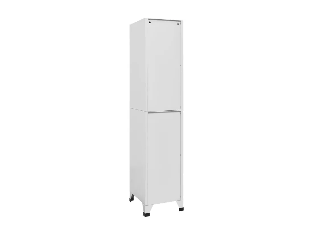 Armoire à casier avec 2 compartiments 38x45x180 cm