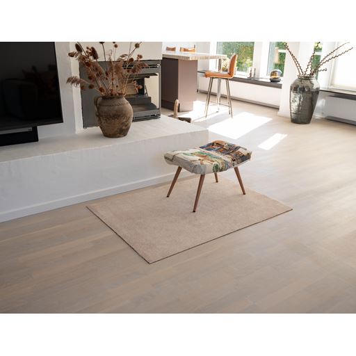 Tica Copenhagen Unicolor Gulvtæppe, Ivory, 90x130 cm