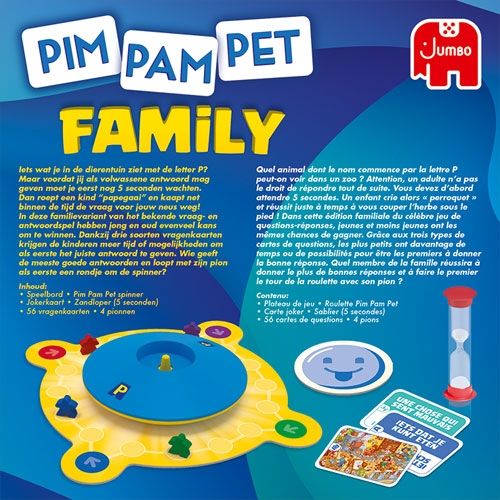Jumbo pim pam pet - family