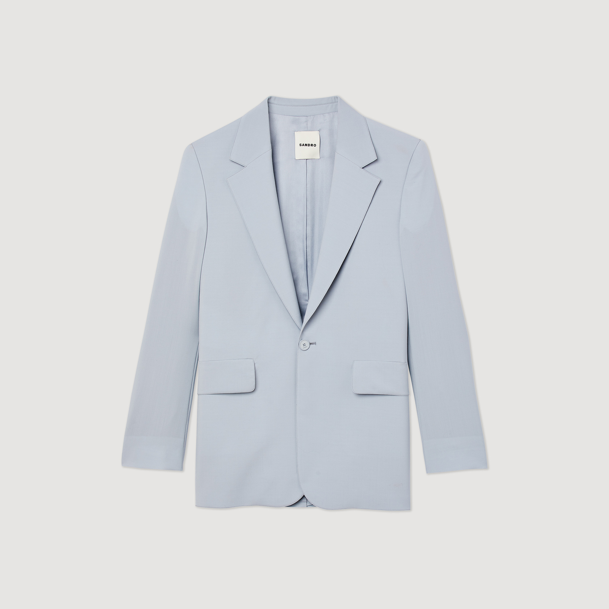 Veste de costume en laine vierge