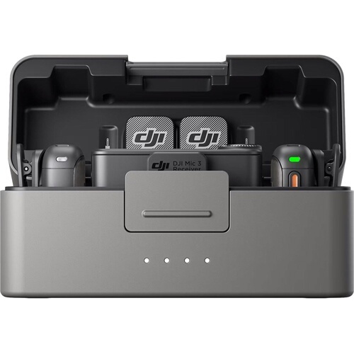 Microphone Dji Mic 3 2 TX + 1 RX + Charging Case