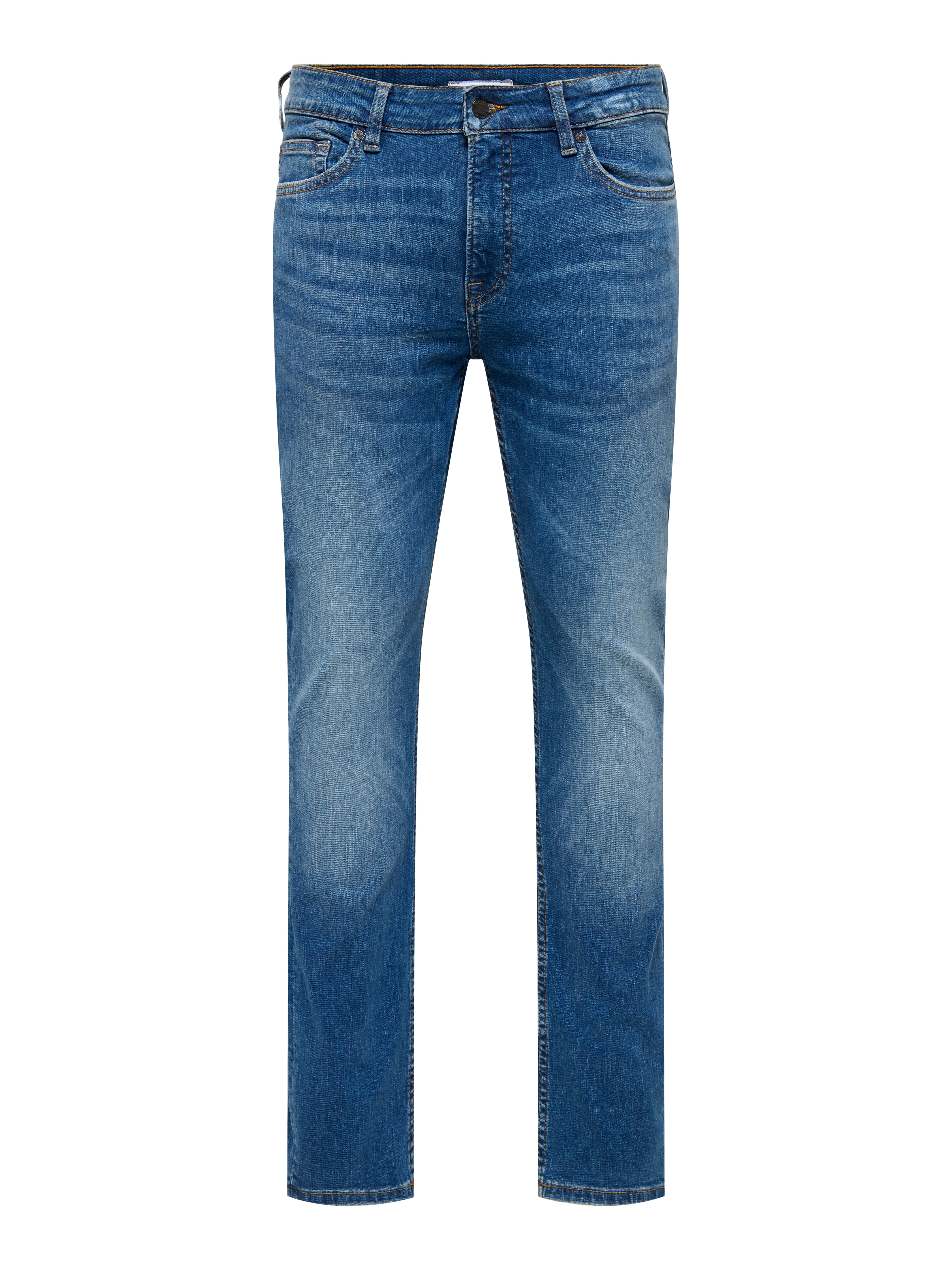 ONSLOOM Mid Rise Slim Fit Jeans Blue Denim