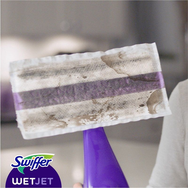 Swiffer - WetJet - Dweilsysteem Navulling - Reinigingsdoekjes 12 Stuks