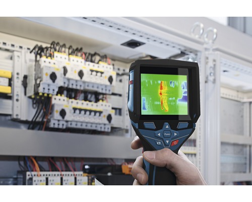 Bosch Professional GTC 400 C warmtebeeldcamera/thermodetector, inclusief 1x GBA 12V (1,5Ah) accu, lader en L-BOXX 136