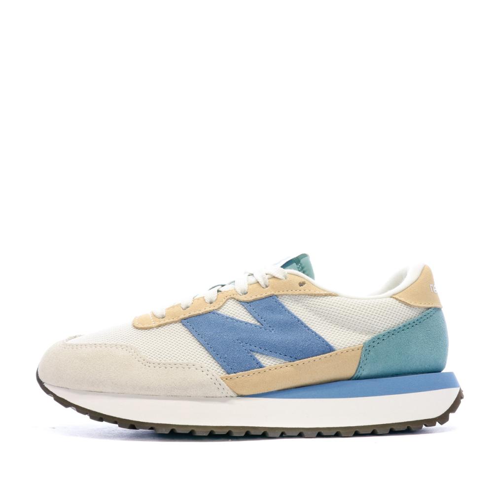 New Balance WS237 Baskets Beige/Bleu Femme New Balance