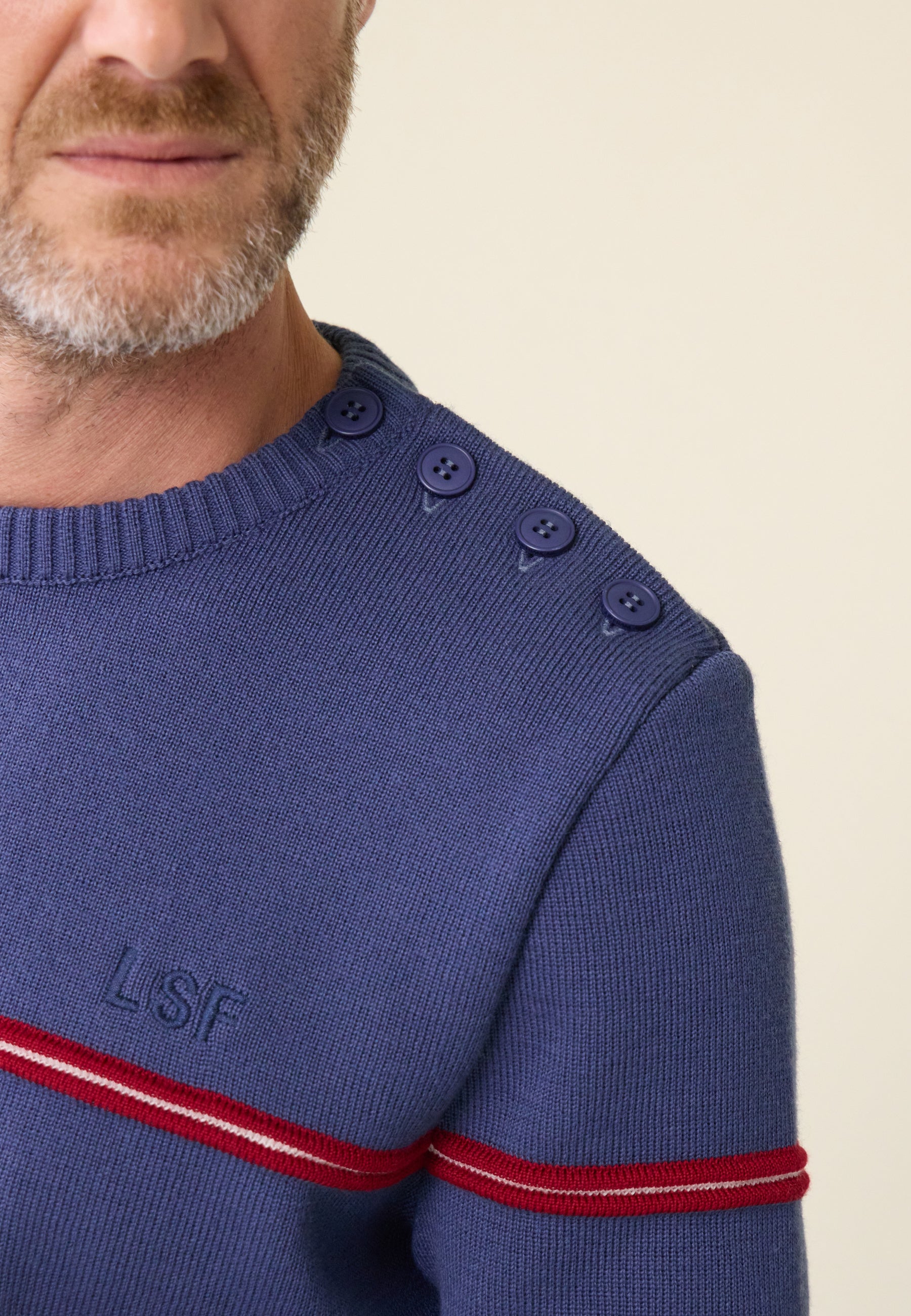 Pull Homme-Francois Bleu Marine Noël