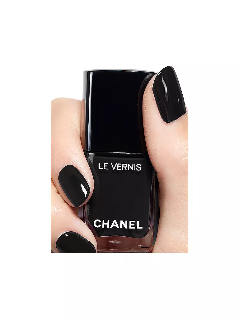 CHANEL NAGELLACK – FARBE UND GLANZ MIT LANGEM HALT 13ML schwarz