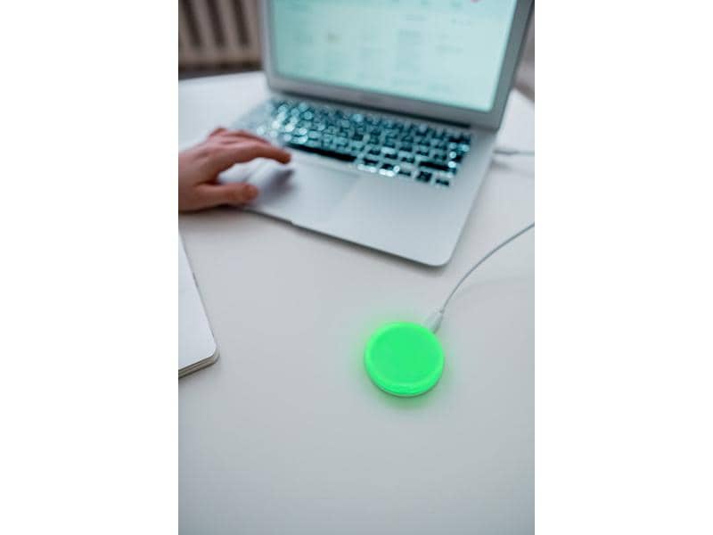 Luxafor Smart Button mit 0.5 m USB-C Kabel Luxafor Smart Button ist eine raffinierte Art, Ihren Arbeitsablauf zu organisieren – mit nur 4 Tasten und unzähligen Möglichkeiten