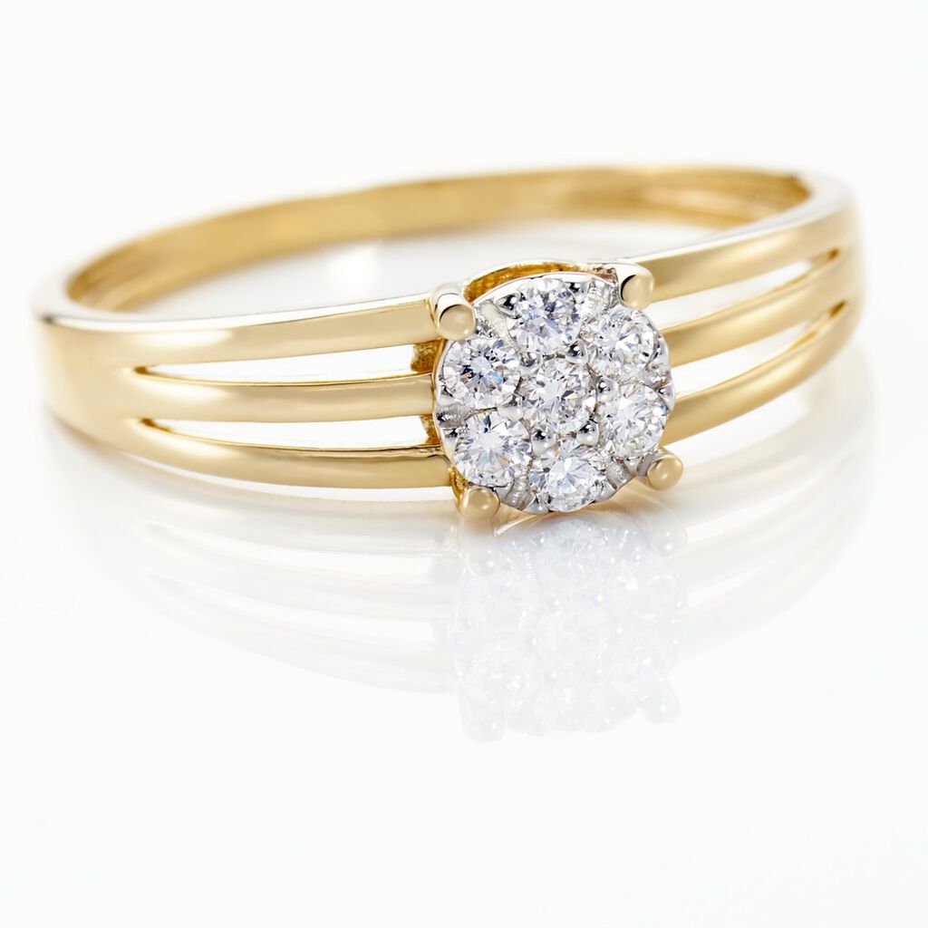 Bague Or Jaune Isadore Diamants