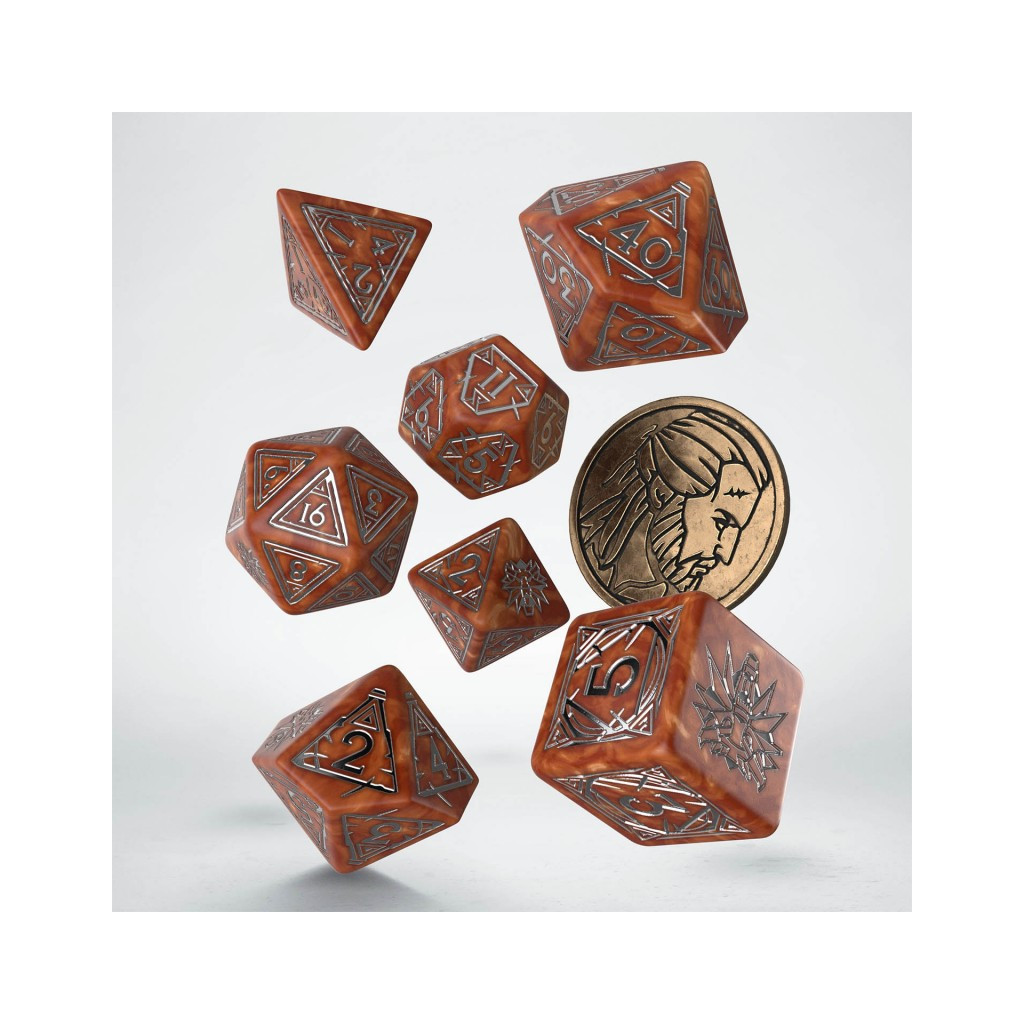 The Witcher Dice Set - Geralt - The Monster Slayer