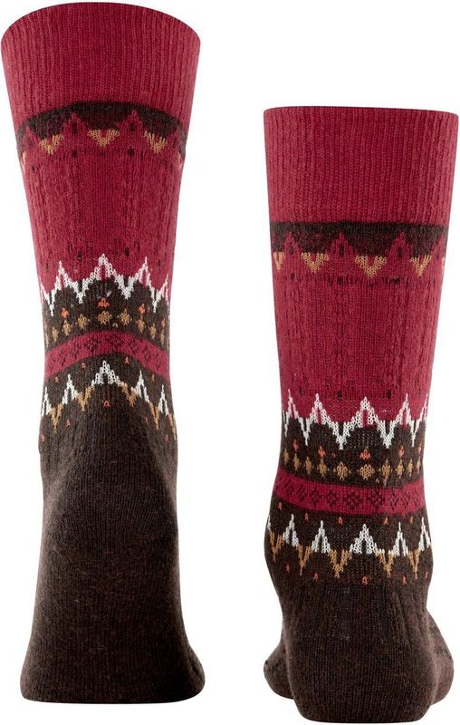 FALKE - Norseman - Sokken - Rood - Wol - 1 Paar