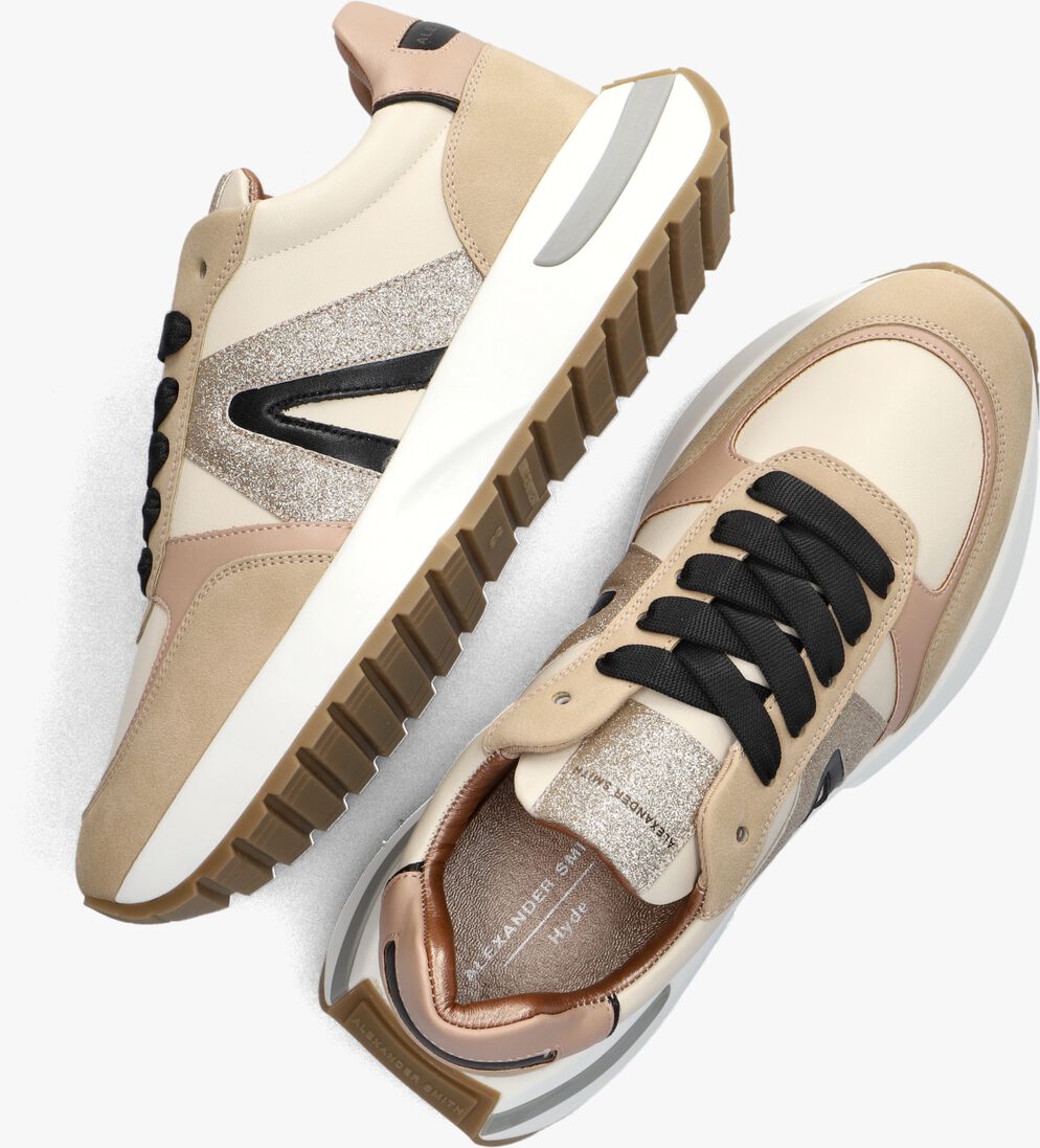 ALEXANDER SMITH gouden alexander smith lage sneakers hyde