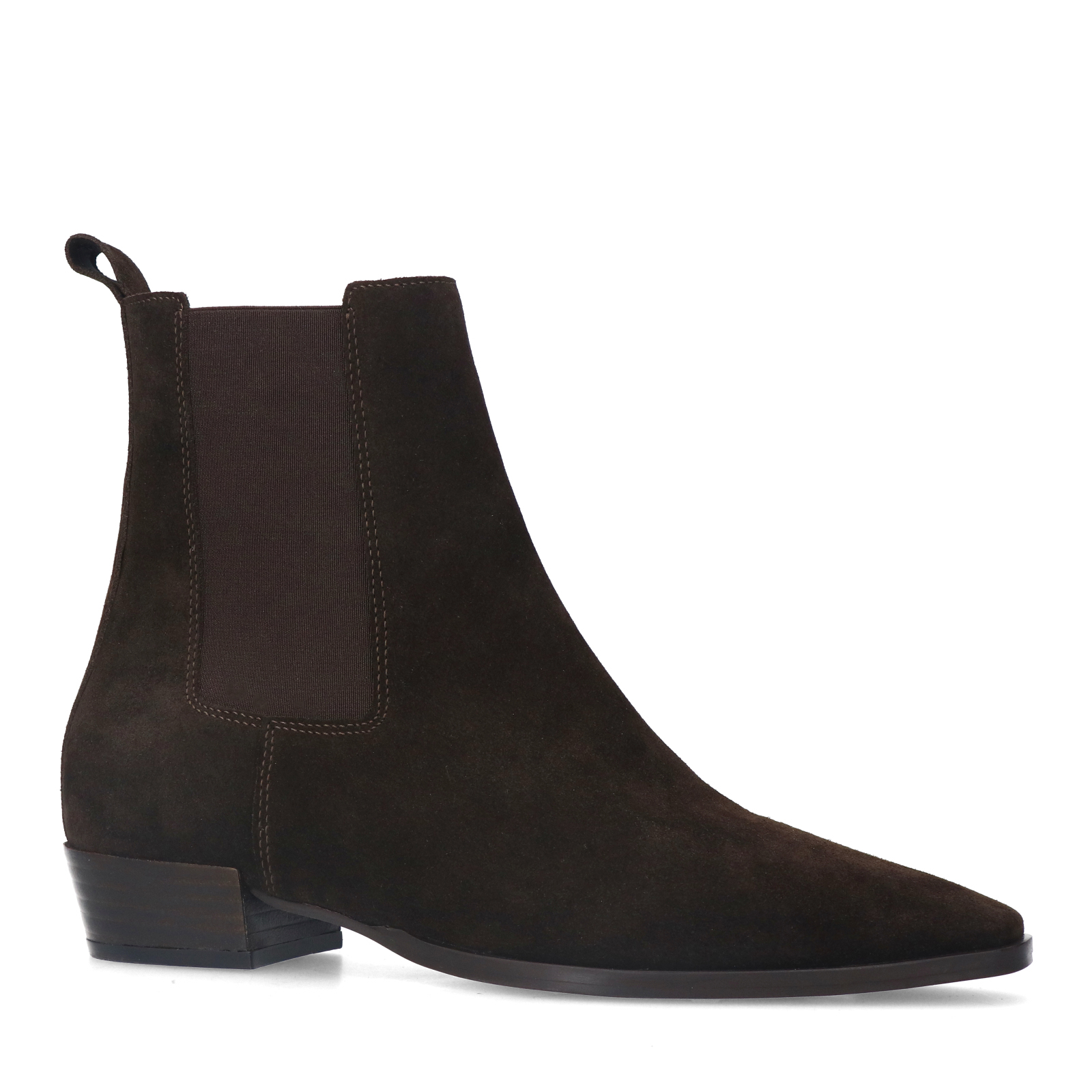 Bruine suède chelsea boots