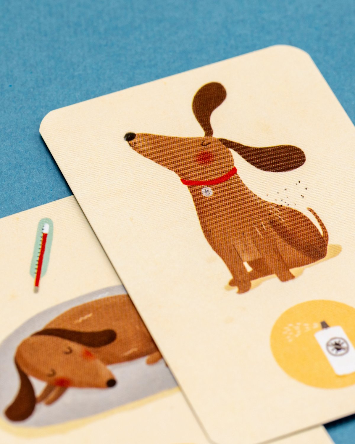 Brettspill Barn 4år, Pocket size – Memoryspill med Kjæledyrtema | Bobby & Mish Tiny Game