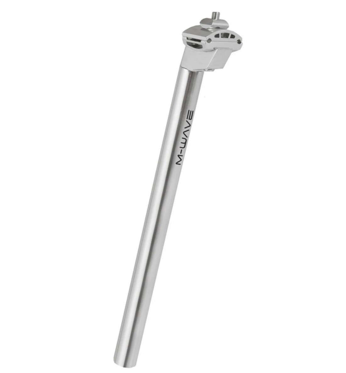 M-Wave Sattelstütze 26,6mm Patent Befestigung Silber