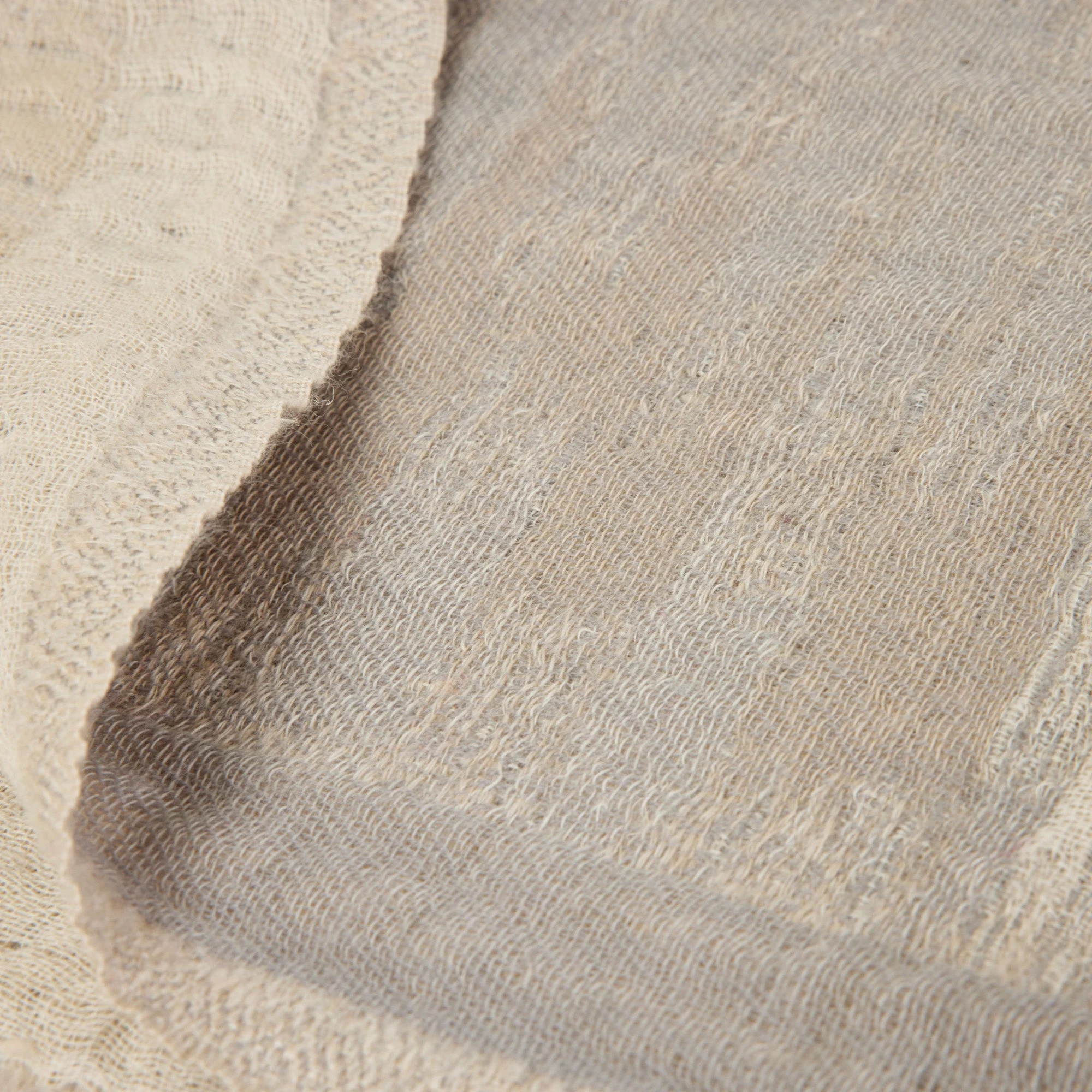 KHAN - Plaid pure laine | Beige