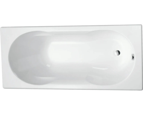 OTTOFOND Fortuna bad 70 x 160 cm wit glanzend glad 851801