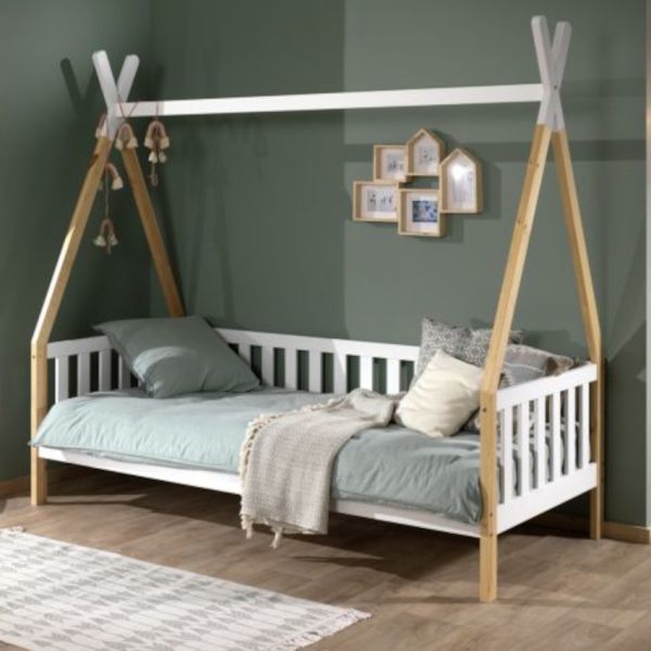 Vipack Tipi Bedbank Wit 90 x 200 cm