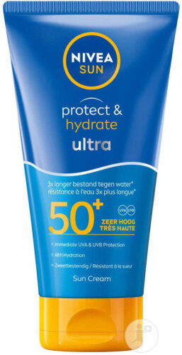 Nivea Sun Protect & Moisture Ultra Crème Solaire IP50+ Tube 150ml