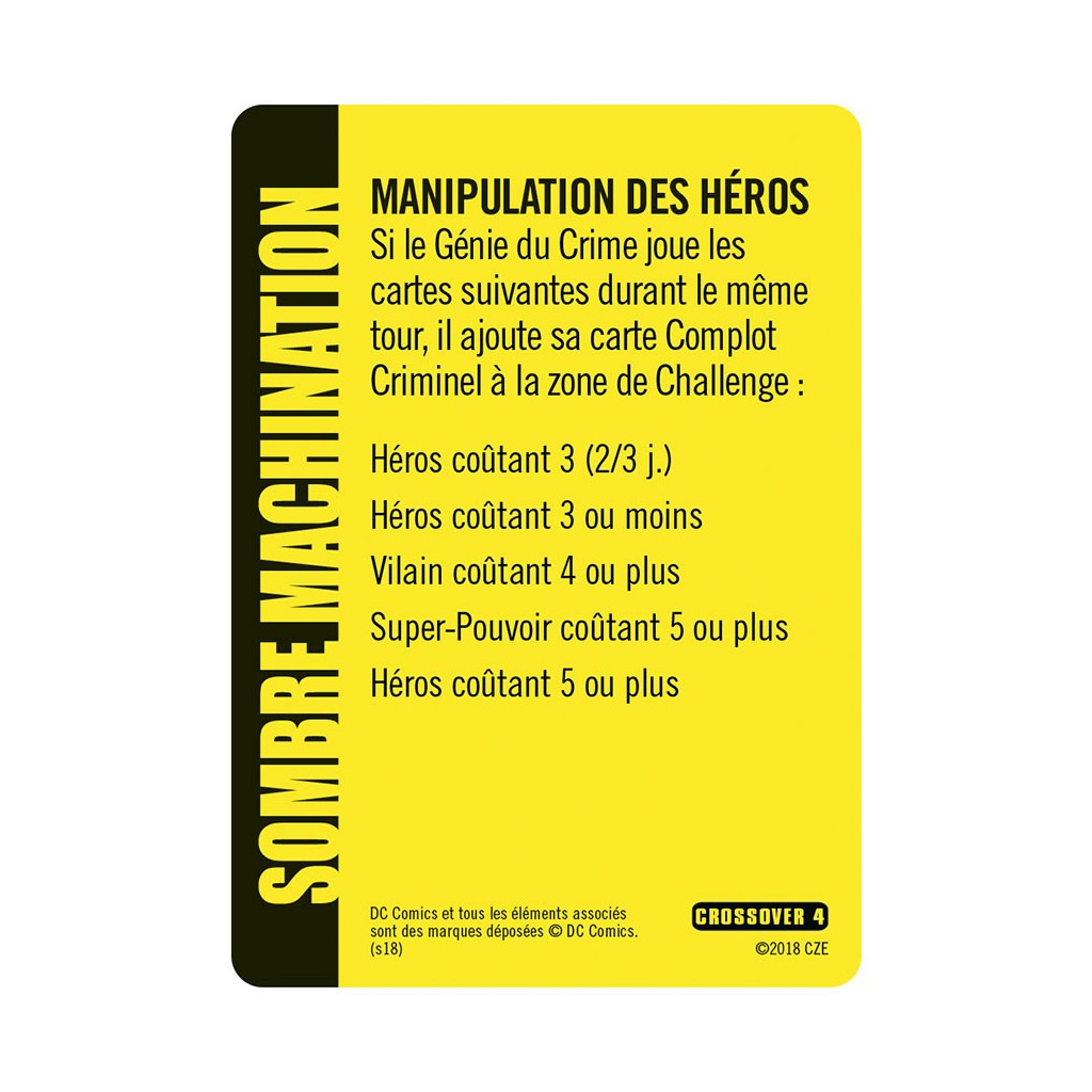 DC Comics Jeu de Deck-Building : Extension 2 Watchmen