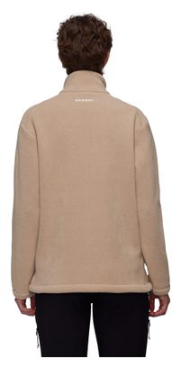 Veste Polaire Femme Mammut Falera Beige