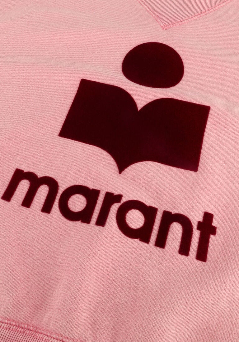 roze isabel marant truien/vesten moby-gz