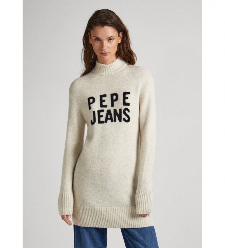 Vestido bege Denisse da Pepe Jeans