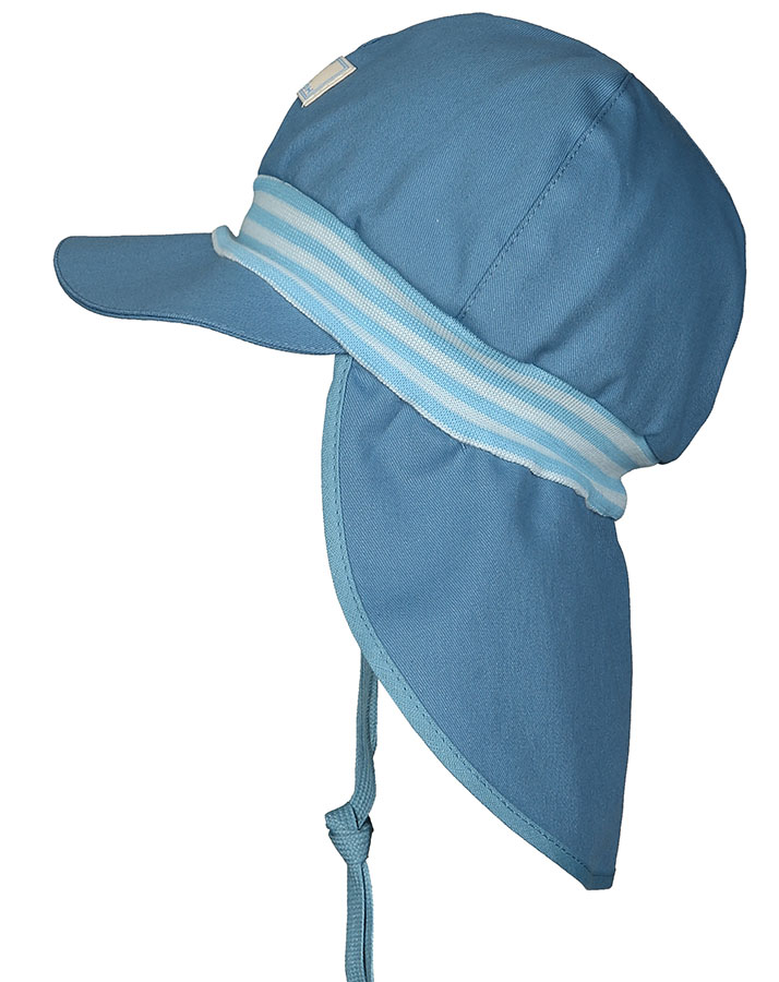 Schirmmütze TIM mit Nackenschutz in blau